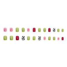 Load image into Gallery viewer, 24pcs/set Small Fresh Nail Patches Multicolor Nail Pieces Removable Fake Nails Extensions Nail Art Accessories
