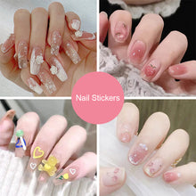 Load image into Gallery viewer, 24pcs/set Nail Patches Popular Multicolor Nail Pieces Removable Fake Nails Extensions Nail Art Accessories
