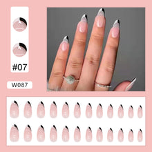 Load image into Gallery viewer, 24pcs/set Nail Pieces Personalized Exaggerated Nail Patch Removable Fake Nails Extensions Nail Art Accessories
