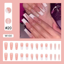 Load image into Gallery viewer, 24pcs/set Nail Pieces Personalized Exaggerated Nail Patch Removable Fake Nails Extensions Nail Art Accessories
