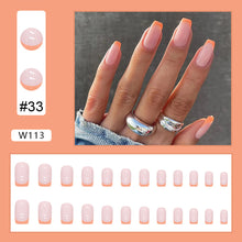 Load image into Gallery viewer, 24pcs/set Nail Pieces Personalized Exaggerated Nail Patch Removable Fake Nails Extensions Nail Art Accessories
