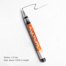 Load image into Gallery viewer, Nail Art Paint Pen Pigment Graffiti Pen Multicolor Pull Line Painting Pen Manicure Draw Paint Pen Nail Art Tool
