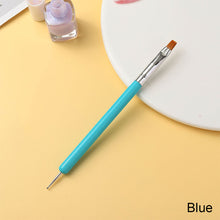 Load image into Gallery viewer, Dual-ended Nail Pen Dual-purpose Nail Paint Pen Spot Drill Pen Manicure Draw Paint Pen Nail Art Tools
