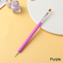 Load image into Gallery viewer, Dual-ended Nail Pen Dual-purpose Nail Paint Pen Spot Drill Pen Manicure Draw Paint Pen Nail Art Tools
