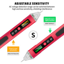 Load image into Gallery viewer, ANENG VC1010 Digital AC Voltage Detectors Smart Non-Contact Tester Pen Meter 12-1000V Current Electric Sensor Test Pencil

