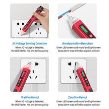 Load image into Gallery viewer, ANENG VC1010 Digital AC Voltage Detectors Smart Non-Contact Tester Pen Meter 12-1000V Current Electric Sensor Test Pencil
