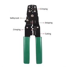 Load image into Gallery viewer, 4 in 1 Multi-functional Professional Crimping Pliers Wire Cable Crimper HS-202B Cutter Pliers Terminal Pliers Tool HS-202D Hand Crimping Tool Portable
