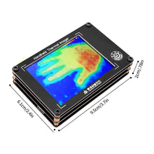 Load image into Gallery viewer, MLX90640 3.4 Inch LCD Display Handheld TFT Screen Digital Infrared Thermal Imager Temperature Sensor Detection Tool IR Thermograph Camera
