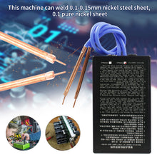 Load image into Gallery viewer, Portable 6 Gears Adjustable Mini Spot Welding Machine for 18650 Battery Spot Welding Tool Kit Spot Welding Machine Welder
