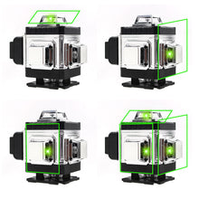Load image into Gallery viewer, 4D 16 Lines Laser Level 360° Self-Leveling Horizontal Vertical Cross Green Light Laser Level Measure Laser Beam Lines
