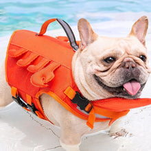Load image into Gallery viewer, XS-XXL Summer Pet Dog Life Jacket Reflective Pet Life Harness Vest Swim Suit Clothes Clothing for Small Medium Large Dogs

