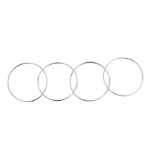 Load image into Gallery viewer, 4Pcs/Set Magic Toy Metal Rings Classic Linking Iron Hoops Fun Magic Tricks Playing Props Toys Tools Magic Props
