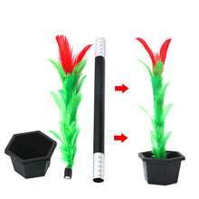 Load image into Gallery viewer, 1 Set Magic Wand To Flower Magic Tricks Easy Magic Tricks Toys For Adults Kids Show Prop Street Stage Performance Fun Toys
