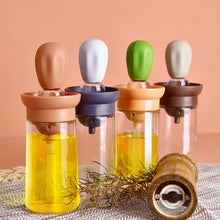 Load image into Gallery viewer, 180ml Kitchen Silicone Oil Bottle Oil Brush Baking Barbecue Grill Oil Brush Dispenser Pastry Steak Oil Brushes Kitchen Baking BBQ Tool
