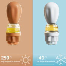 Load image into Gallery viewer, 180ml Kitchen Silicone Oil Bottle Oil Brush Baking Barbecue Grill Oil Brush Dispenser Pastry Steak Oil Brushes Kitchen Baking BBQ Tool
