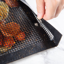 Load image into Gallery viewer, Reusable BBQ Grill Mesh Bag Non-stick Barbecue Baking Isolation Pad Outdoor Picnic Camping BBQ Kitchen Tools
