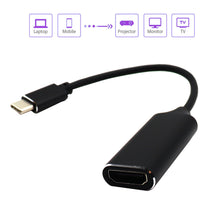 Load image into Gallery viewer, USB C to HDMI-compatible Cable Type-C to HD-MI HD TV Adapter USB 3.1 4K Converter for PC Laptop MacBook Huawei Mate 30
