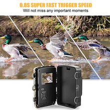 Load image into Gallery viewer, 12MP 1080P Wildlife Hunting Camera Motion Activated Security Camera IP66 Waterproof Infrared Night Vision Hunting Trail Camera
