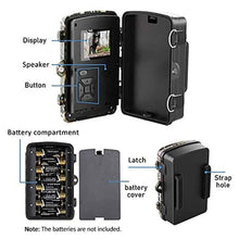 Load image into Gallery viewer, 12MP 1080P Wildlife Hunting Camera Motion Activated Security Camera IP66 Waterproof Infrared Night Vision Hunting Trail Camera
