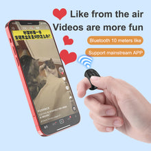 Load image into Gallery viewer, Wireless Bluetooth Mobile Selfie Lazy Artifac Tiktok Remote Control Ring Mobile Phone Bluetooth Controller t For Xiaomi Apple
