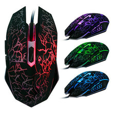 Load image into Gallery viewer, Colorful LED Computer Gaming Mouse Professional Ultra-precise Game For Dota 2 For LOL Gamer 2400 DPI USB Wired Mouse

