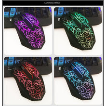 Load image into Gallery viewer, Colorful LED Computer Gaming Mouse Professional Ultra-precise Game For Dota 2 For LOL Gamer 2400 DPI USB Wired Mouse
