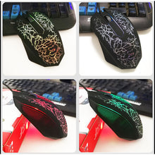 Load image into Gallery viewer, Colorful LED Computer Gaming Mouse Professional Ultra-precise Game For Dota 2 For LOL Gamer 2400 DPI USB Wired Mouse
