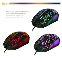 Load image into Gallery viewer, Colorful LED Computer Gaming Mouse Professional Ultra-precise Game For Dota 2 For LOL Gamer 2400 DPI USB Wired Mouse
