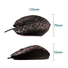 Load image into Gallery viewer, Colorful LED Computer Gaming Mouse Professional Ultra-precise Game For Dota 2 For LOL Gamer 2400 DPI USB Wired Mouse
