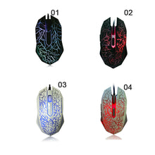 Load image into Gallery viewer, Colorful LED Computer Gaming Mouse Professional Ultra-precise Game For Dota 2 For LOL Gamer 2400 DPI USB Wired Mouse
