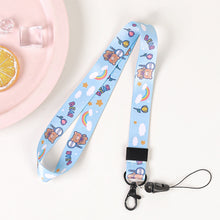 Load image into Gallery viewer, Universal Cartoon Lanyard Cute Waterproof Clear Smart Phone Lanyard
