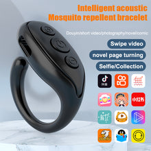 Load image into Gallery viewer, Smart Fingertip Remote Control Like Device Novel Page Turn Remote Camera Video Bluetooth Assistant
