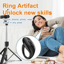 Load image into Gallery viewer, Smart Fingertip Remote Control Like Device Novel Page Turn Remote Camera Video Bluetooth Assistant
