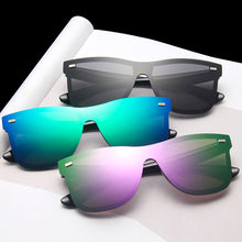 Load image into Gallery viewer, Square One-piece Lens Eyewear Polarized Sunglasses Men Women Fashion Square Male Sun Glasses For Cycling Travel Fishing
