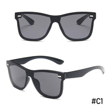 Load image into Gallery viewer, Square One-piece Lens Eyewear Polarized Sunglasses Men Women Fashion Square Male Sun Glasses For Cycling Travel Fishing

