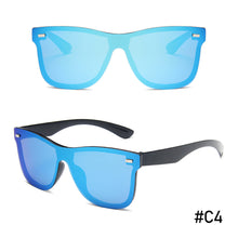 Load image into Gallery viewer, Square One-piece Lens Eyewear Polarized Sunglasses Men Women Fashion Square Male Sun Glasses For Cycling Travel Fishing
