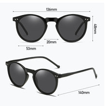 Load image into Gallery viewer, Fashion Retro Round Polarized Sunglasses Men Women Sun Glasses Vintage Male Female Goggles For Cycling Driving Fishing
