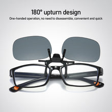 Load image into Gallery viewer, HD Driving Eyewear Night Vision Clip-on Flip-up PC Lens Sunglasses Cool Glasses Myopia Equipment
