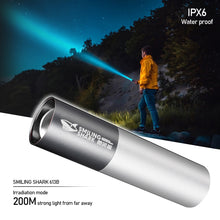 Load image into Gallery viewer, Portable USB Rechargable Mini LED Flashlight Waterproof Torch Telescopic Zoomable Torch For Night Lighting
