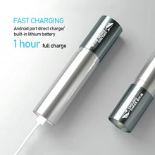 Load image into Gallery viewer, Portable USB Rechargable Mini LED Flashlight Waterproof Torch Telescopic Zoomable Torch For Night Lighting
