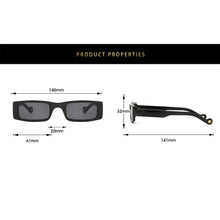 Load image into Gallery viewer, Women Vintage Square Frame Sunglasses UV Protection Sunglasses Fashion Personality Sunglasses Outdoor Glasses
