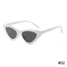 Load image into Gallery viewer, Retro Cat Eye Sunglasses Triangle Small Frame Sunglasses Simple Fashion Outdoor Sunglasses for Women
