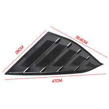 Load image into Gallery viewer, Pair Car Rear Blinds Rear Curtains Modified Engine Cover Car Accessories Carbon fiber For 10th Honda Accord 2018 2019
