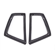 Load image into Gallery viewer, 2Pcs Car Carbon Fiber Style Car Dashboard Side Air Outlet Cover Trim For Hyudai Tucson 2015 - 2018 Styling
