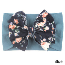 Load image into Gallery viewer, Baby Headband New Bohemia Elastic Printed Flower Hairband Kids Children Elastic Bow Ribbon Hair Accessories Princess Headwear
