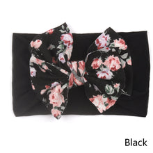 Load image into Gallery viewer, Baby Headband New Bohemia Elastic Printed Flower Hairband Kids Children Elastic Bow Ribbon Hair Accessories Princess Headwear
