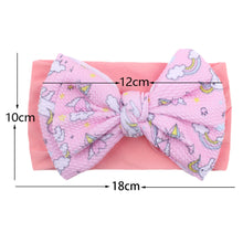 Load image into Gallery viewer, Baby Headband New Bohemia Elastic Printed Flower Hairband Kids Children Elastic Bow Ribbon Hair Accessories Princess Headwear

