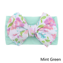 Load image into Gallery viewer, Baby Headband New Bohemia Elastic Printed Flower Hairband Kids Children Elastic Bow Ribbon Hair Accessories Princess Headwear
