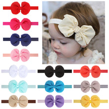 Load image into Gallery viewer, Baby Headband Infant Girl Cute Hairband Kids Children Elastic Bow Ribbon Hair Accessories Princess Headwear
