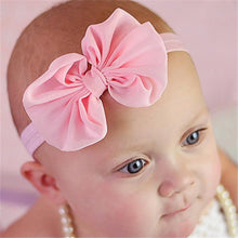 Load image into Gallery viewer, Baby Headband Infant Girl Cute Hairband Kids Children Elastic Bow Ribbon Hair Accessories Princess Headwear
